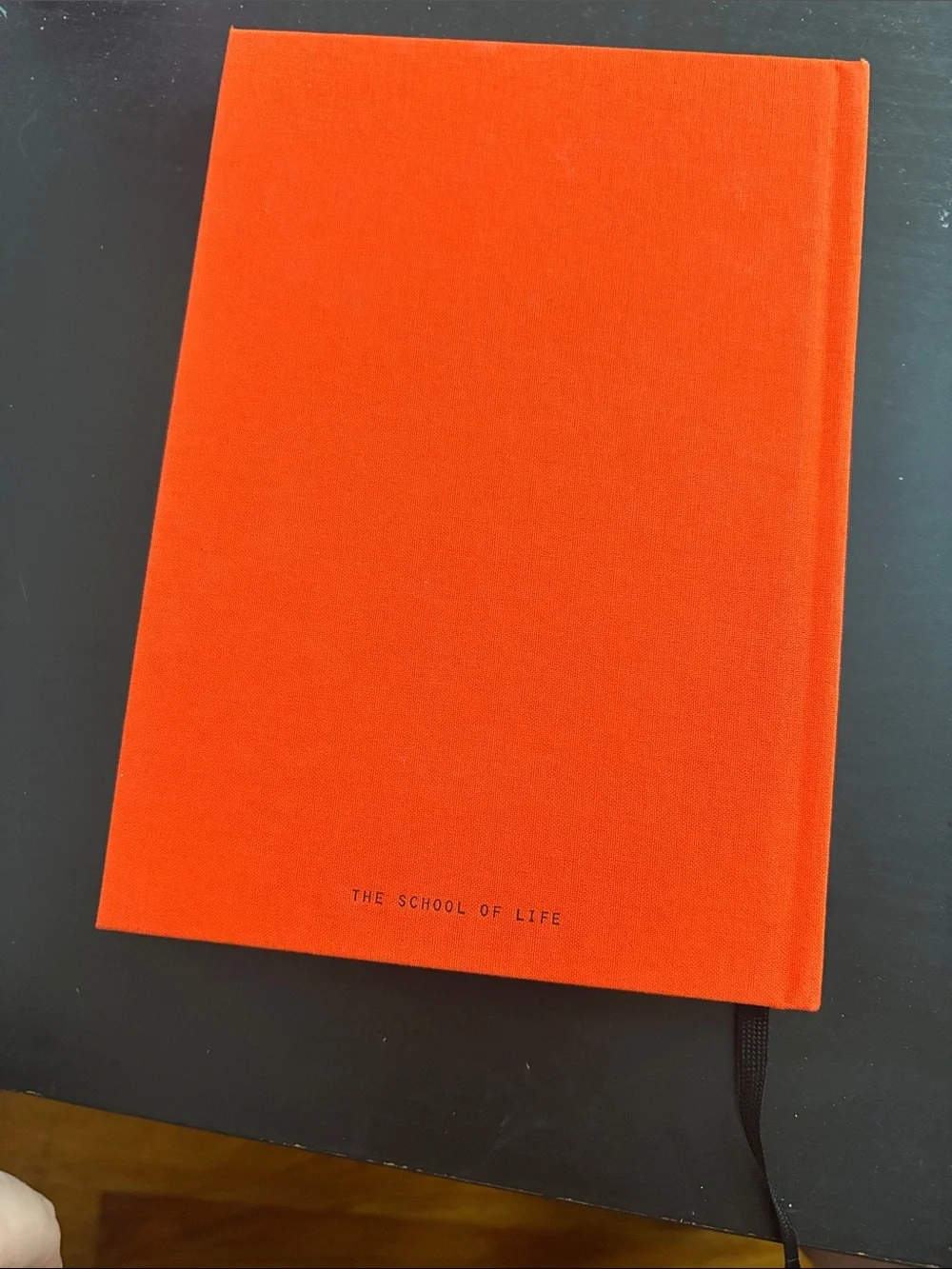 Ideas Hardcover Notebook in Bright Orange